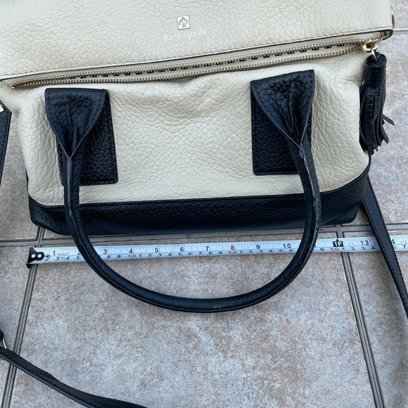 Kate Spade Black and Cream Purse - Picture 6 of 15